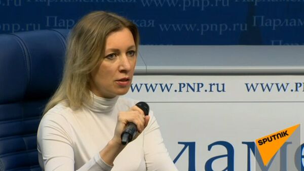 LIVE: Выступление Марии Захаровой в в пресс-центре Парламентской газеты - Sputnik Молдова