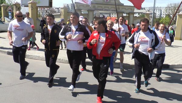 В Оргееве чиновники пробежали кросс от стадиона к центру города - Sputnik Молдова