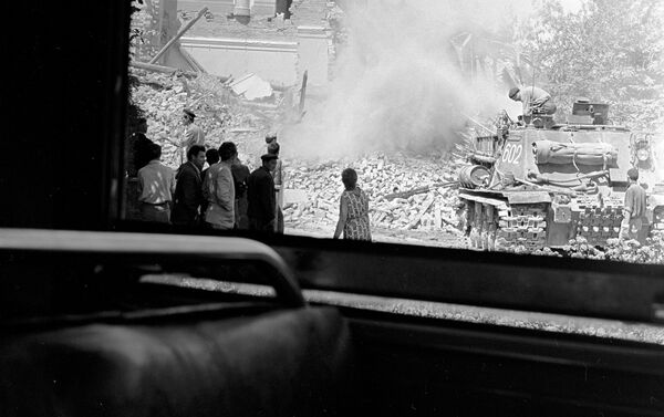 Ликвидация последствий разрушительного землетрясения 1966 года в Ташкенте - Sputnik Молдова