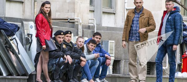 Протест 24 апреля 2016 - Sputnik Молдова