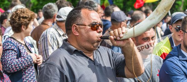 Протест 24 апреля 2016 - Sputnik Moldova-România