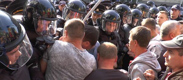 Протестующий - Sputnik Молдова