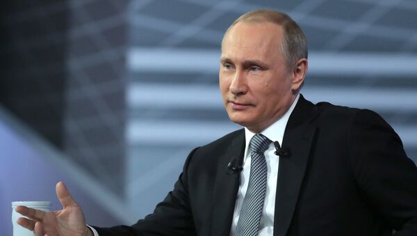 Прямая линия с президентом РФ В. Путиным - Sputnik Молдова