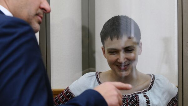Заседание суда по делу гражданки Украины Надежды Савченко - Sputnik Молдова