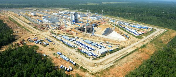 Строительство космодрома Восточный в Амурской области - Sputnik Молдова