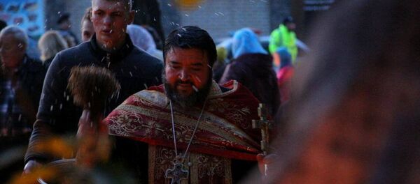 Богослужение в Бельцах Богослужение в Бельцах - Sputnik Молдова