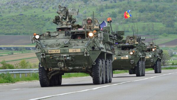 Военная техника США въезжает в Молдову - Sputnik Молдова