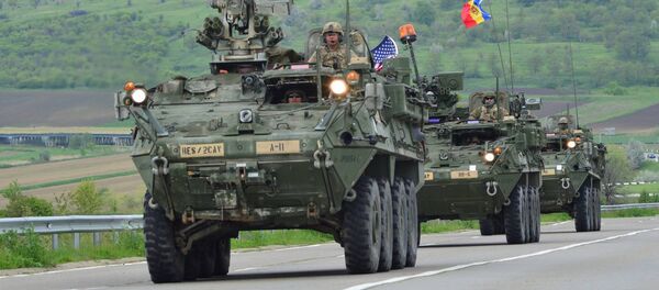 Военная техника США въезжает в Молдову - Sputnik Молдова