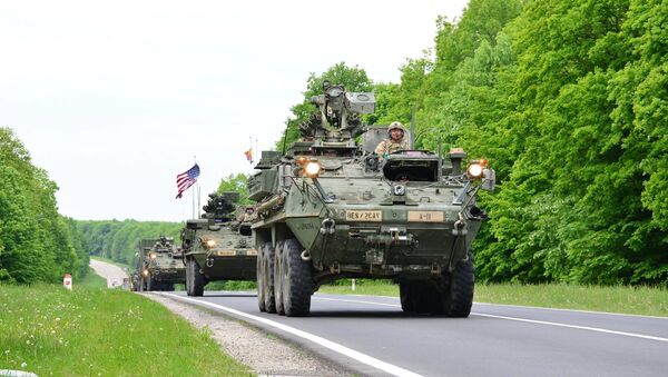 Военная техника США въезжает в Молдову - Sputnik Молдова