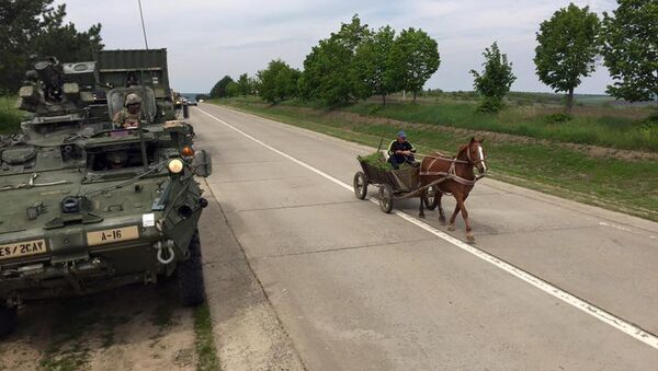 Военная техника США въезжает в Молдову - Sputnik Moldova-România