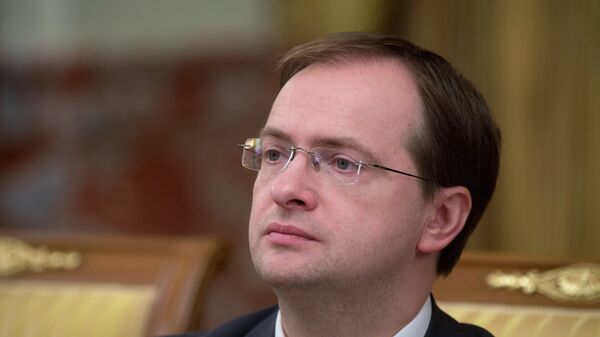 Șeful delegației ruse, Vladimir Medinski, - Sputnik Moldova