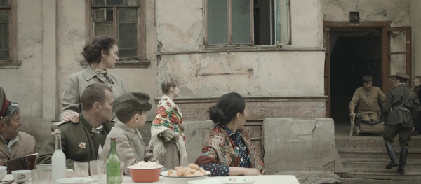 Фото со съемочной площадки Один народ, одна страна, одна судьба - Sputnik Молдова