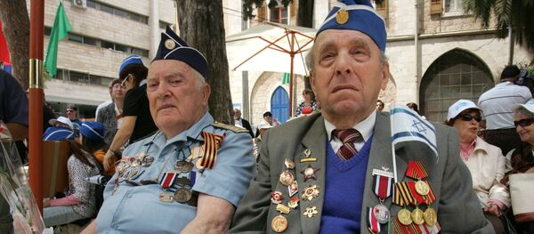 В Хайфе прошло шествие ветеранов войны и акция Бессмертный полк - Sputnik Молдова