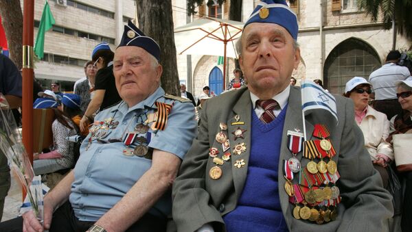 В Хайфе прошло шествие ветеранов войны и акция Бессмертный полк - Sputnik Молдова