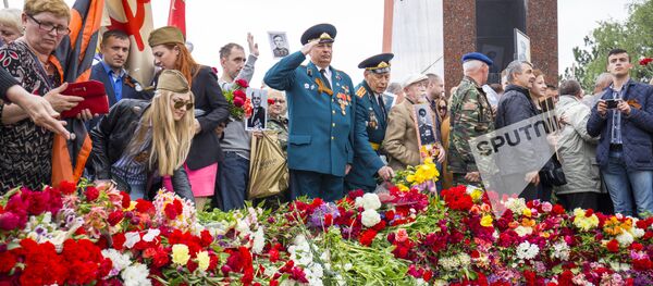 Бессмертный полк в Кишиневе Бессмертный полк в Кишиневе - Sputnik Молдова