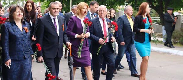 Башкан Гагаузии Ирина Влах, празднование Дня Победы в Комрате Башкан Гагаузии Ирина Влах, празднование Дня Победы в Комрате - Sputnik Молдова