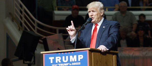 Кандидат в президенты США от Республиканской партии Дональд Трамп в штате Индиана - Sputnik Moldova