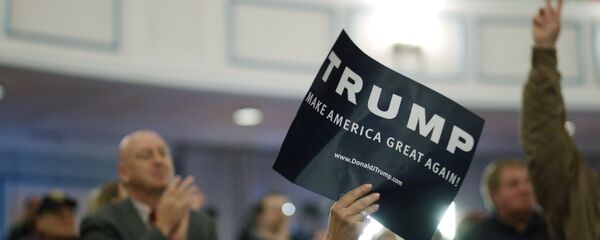 Кандидат в президенты США от Республиканской партии Дональд Трамп в штате Индиана - Sputnik Moldova