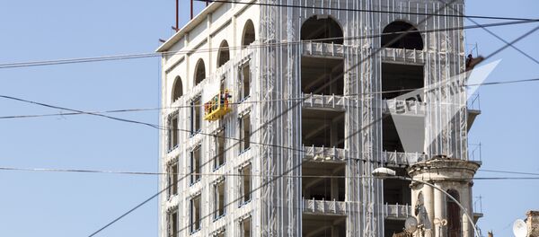 Construcții, șantier Construcții, șantier - Sputnik Moldova