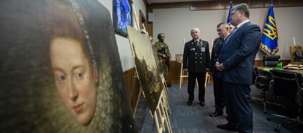 Украденные в Вероне картины найдены на Украине - Sputnik Moldova