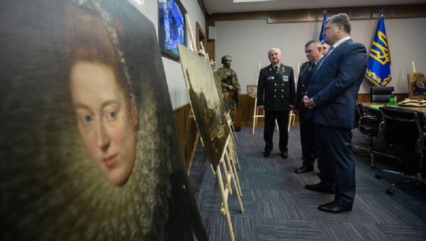 Украденные в Вероне картины найдены на Украине - Sputnik Moldova
