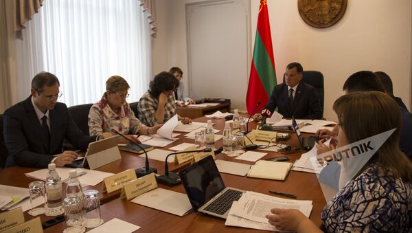 Заседания правительства Приднестровья - Sputnik Молдова
