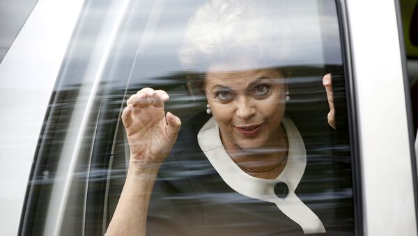 Президент Бразилии Дилма Роуссефф - Sputnik Молдова