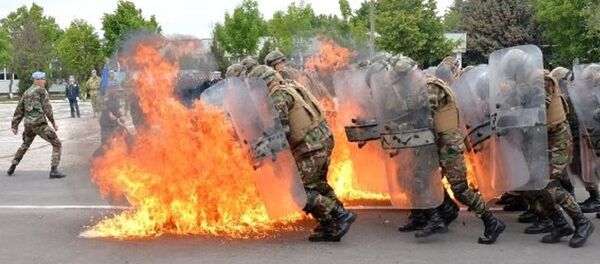 Demonstrație, Batalionul 22 de menținere a păcii - Sputnik Moldova