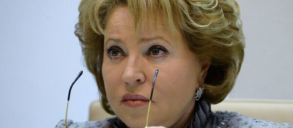 Председатель Совета Федерации РФ Валентина Матвиенко - Sputnik Молдова