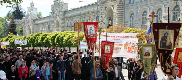 Marș pentru familie - Sputnik Moldova