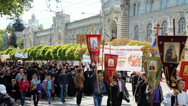 Marș pentru familie - Sputnik Moldova