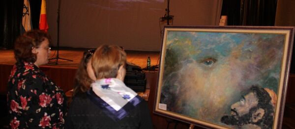 Выставка картин в Еврейском культурном центре КЕДЕМ - Sputnik Молдова