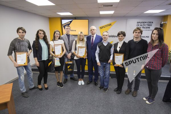 Награждение победителей конкурса Перспектива - Sputnik Молдова