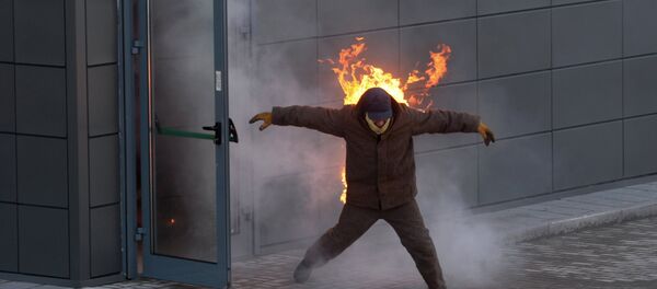 Учения МЧС в здании миграционного центра - Sputnik Moldova