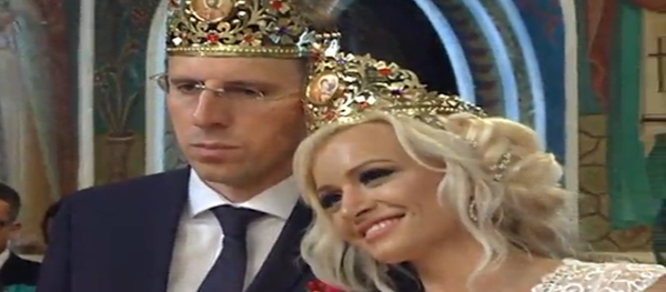 Nunta lui Dorin Chirtoacă și Anișoara Loghin, cununia religioasă - Sputnik Moldova-România