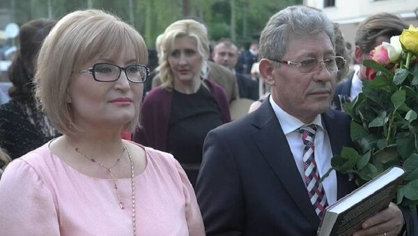 Mihai Ghimpu la nunta nepotului său, Dorin Chirtoacă - Sputnik Moldova