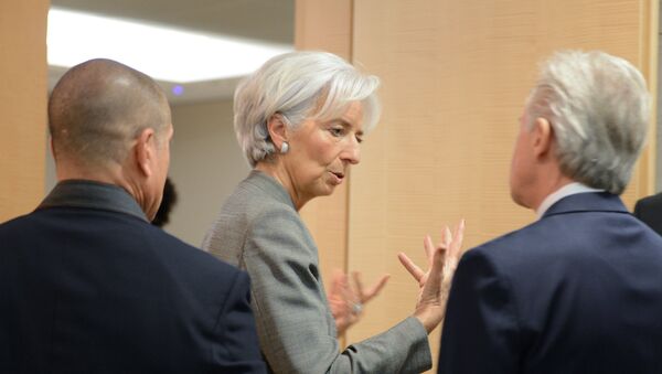 Christine Lagarde, directorul general al FMI. Директор МВФ Кристин Лагард - Sputnik Moldova