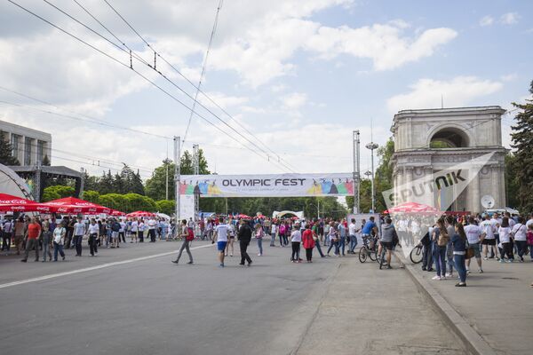 Олимпийский городок появился на время в центре Кишинева - Sputnik Молдова
