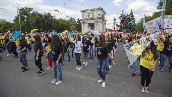 Олимпийский фестиваль в Кишиневе 21.05.2016 - Sputnik Молдова