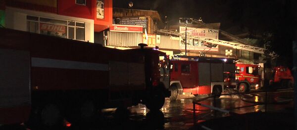 Серьезный пожар локализован в центре Кишинева чуть более чем за час - Sputnik Молдова