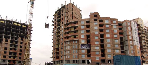 Строительство микрорайона Омский Кристалл - Sputnik Молдова