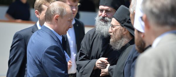 Визит президента РФ В. Путина в Грецию. День второй Визит президента РФ В. Путина в Грецию. День второй - Sputnik Молдова