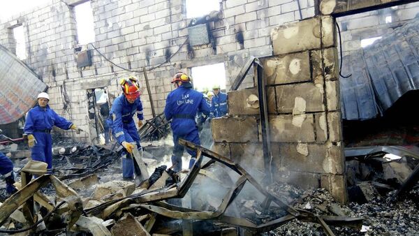 Пожар в доме престарелых в Киевской области - Sputnik Молдова