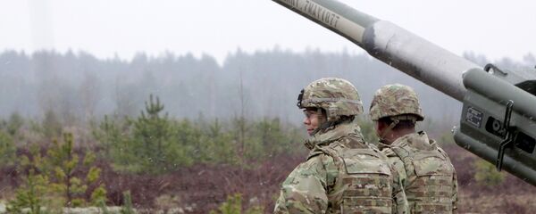 Военные учения НАТО Operation Summer Shield на полигоне Адажи в Латвии - Sputnik Молдова