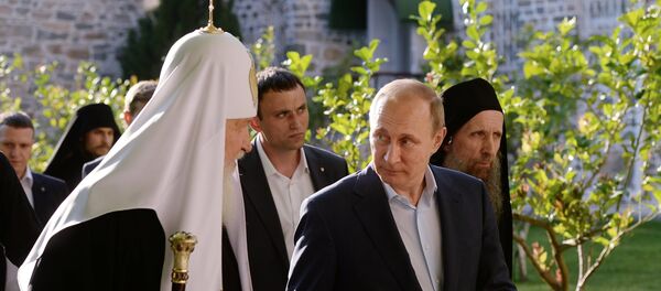 Визит президента РФ В. Путина в Грецию. День второй - Sputnik Moldova