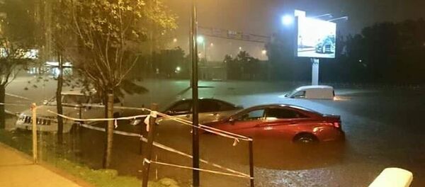 Ливень в Кишиневе - Sputnik Moldova-România