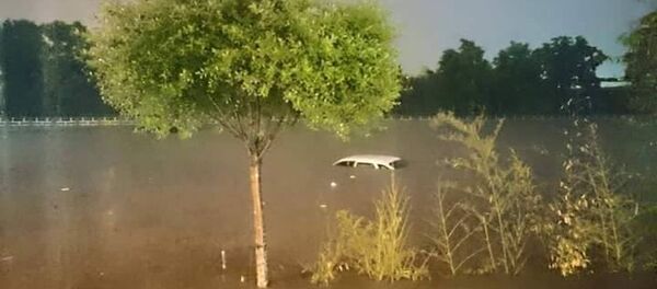 Ливень в Кишиневе Ливень в Кишиневе - Sputnik Moldova