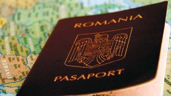Pașaport românesc - Sputnik Moldova-România