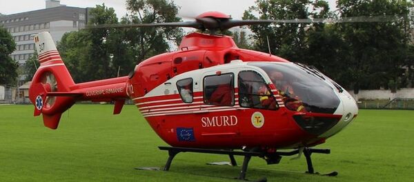 Вертолет SMURD, потерпевший крушение в Молдове - Sputnik Молдова