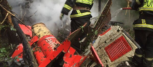 Вертолет SMURD, потерпевший крушение в Молдове - Sputnik Молдова